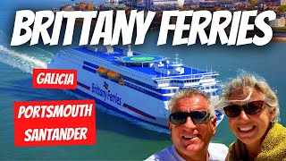 BRITTANY FERRIES PORTSMOUTH TO SPAIN GALICIA PONT AVEN SALAMANCA [upl. by Cibis508]