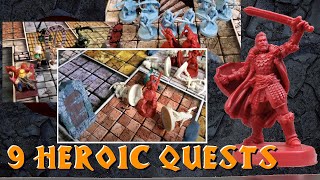 The 2023 HeroQuest Quest Jam 9 HEROIC Quests [upl. by Tonye]