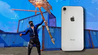 iPhone XR ⚡️ Headshot Gamplya  Free Fire [upl. by Euqinom]