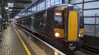 Class 375 departs Ashford International [upl. by Toby]