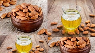 ALMOND OIL  DIY ALMOND OIL FOR HAIR AND SKIN [upl. by Taima]