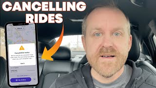 Know THIS When Cancelling UberLyft Rides As A Driver [upl. by Nirahs]