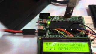 125kHz RFID Readerwmv [upl. by Aisat]