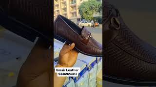 Original penny loafer formal shoes export surplus premium quality Kanpur Leather market leather [upl. by Koffman]