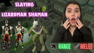 Slaying Lizardman Shaman OSRS 2024 [upl. by Nwahsud]