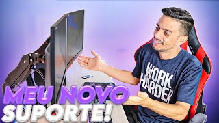 INCRÍVEL REVIEW do Suporte ELG F160n para 2 MONITORES 2021 Tire suas Dúvidas [upl. by Bastien586]