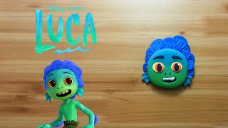 LUCA sea monster clay cracking making 루카 바다 괴물 클레이로 만들기 [upl. by Eeleimaj]