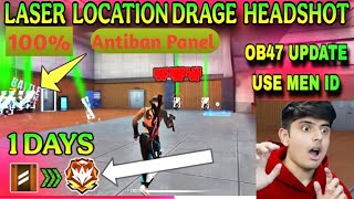 headshot hack free fire 🔥 Ob47 Update Drage headshot ff hack l Hologram  Auto headshot config file [upl. by Akessej555]