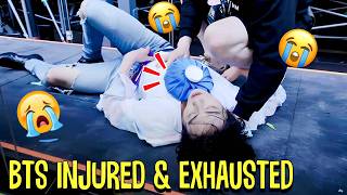 BTS Injured Exhausted And Sick After The Spotlight [upl. by Inod]