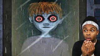 Reacting To True Story Scary Animations Part 49 Do Not Watch Before Bed [upl. by Yrailih]