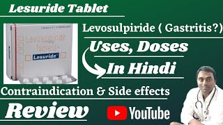 Uses of Lesuride tablet in Hindi  Dose  Side effects of Levosulpride tablet  Pharmacy Tree [upl. by Bridie407]