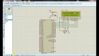 STM32F103R6 MikroC LCD Example [upl. by Yssirk]