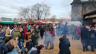 Ronneburg Mittelalterlicher Weihnachtsmarkt 17122023 [upl. by Klug]