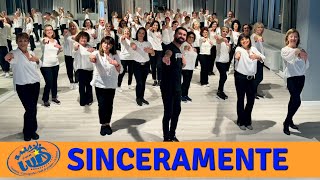 SINCERAMENTE Annalisa SANREMO 2024  COREOGRAFIA  BALLO DI SPALLE  BAILA CON LUIS [upl. by Nowd]