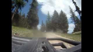 Riding Quads to the Cornell Butte Lookout  Colville National Forest [upl. by Eednac685]