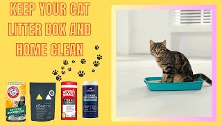 4 Best Litter Box Cleaning Products  Pet Care Tips [upl. by Nipsirc]