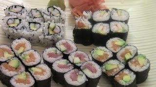 How To Make Simple And Delicious Sushi12 [upl. by Leina5]