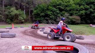 Quad Biking Glenworth Valley  Adrenaline [upl. by Eirrahs804]