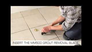 Removing Grimy Grout with the Dremel MM30 [upl. by Zednanreh504]