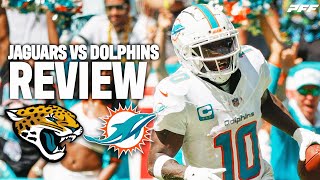 Dolphins vs Jaguars Week 1 Game Review  PFF [upl. by Aran]