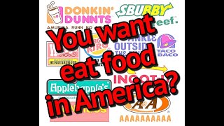 You want eat food in America I like the it [upl. by Elwood180]