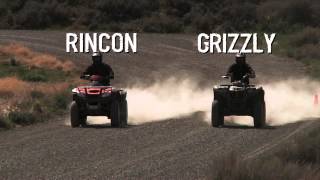 Grizzly 700 vs Rincon 680  Workability [upl. by Varick]