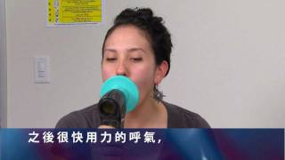 Your Spirometry Test Mandarin Version [upl. by Ecidnacal575]