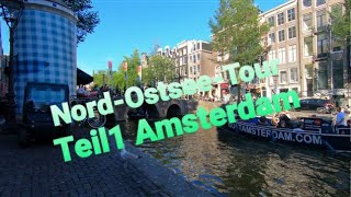 NordOstseeTour 2020 Teil1 Amsterdam vanlife camping amsterdam [upl. by Vernier]