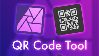 How to Generate QR Code in Affinity Photo 25 [upl. by Nork]