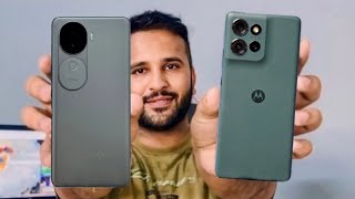 Iqoo Z9s Vs Moto Edge 50 Comparison  Camera Test Battery Test  Bgmi Test  Best Phone Under 20k [upl. by Hulbard]