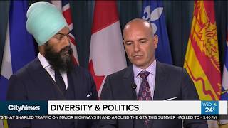 Jagmeet Singh responds to political religious attacks [upl. by Oni]