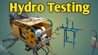 Hydro Testing  Hydrotest for pipeline  Hydrotest pressure of pipe  Hydro testing equipment Hindi [upl. by Gherlein]