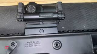 Kriss Vector 10mm trigger fix folding brace handguard linear comp olight Oldin sig Romeo7 [upl. by Ahsieyn]