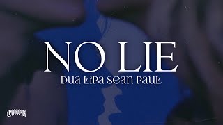 Dua Lipa Sean Paul  No Lie Lyrics Sub Español [upl. by Tillo739]