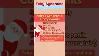 What is Feltys syndrome  symptoms of Felty syndrome  triad of Feltys syndrome syndrome doctor [upl. by Cockburn]