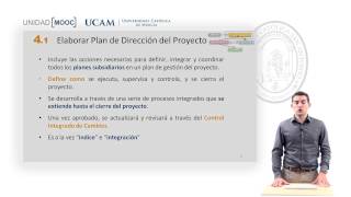 Curso MOOC Introducción Certificación PMPPMI  Módulo 4 Plan de dirección del proyecto [upl. by Airtap]