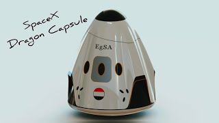 While coloring SpaceX Dragon Capsule  EG [upl. by Wojcik]