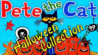 Pete The Cat Five Little Pumpkins and Pete the Cat’s Happy Halloween  Halloween Collection [upl. by Nnaeiluj]