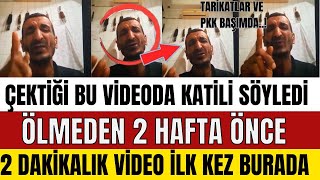 DİYARBAKIRLI RAMAZAN HOCA 2 HAFTA ÖNCE ÇEKTİĞİ VİDEODA KATİLİ SÖYLEMİŞTİ KİMSE UMURSAMADI HABER MÜGE [upl. by Acinat]