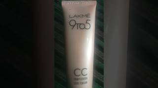 How to use Lakme Cc cream shortvideo shorts trending viralshort ytshort facecare facecream [upl. by Eastman]