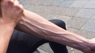 Veiny Forearm Workout at home WITHOUT EQUIPMENT [upl. by Harutak]