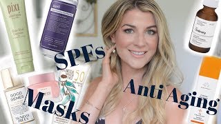 SKINCARE ROUTINE 2018  ANTIAGING DRY SKIN 30s [upl. by Llenyl]