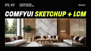 Realtime Sketchup AI Generation using Comfy UI  Ai for Architecture aiarchitecture [upl. by Rolfe]