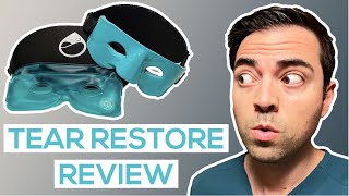 TearRestore Mask Review and Unboxing  Best Dry Eye Warm Compress for MGD Treatment [upl. by Phylys867]