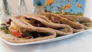 PIADINA FATTA IN CASA ricetta originale  integrale [upl. by Sirkin]