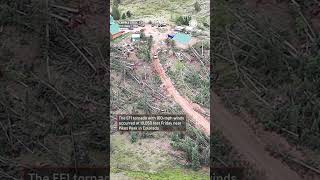 A Tornado at 10000 Feet Damage near Pikes Peak [upl. by Yerffoeg]