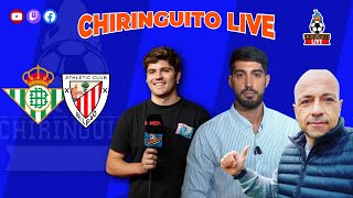 BETIS  ATHLETIC  Chiringuito Live [upl. by Naloj]