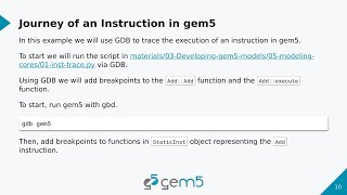 gem5 bootcamp 2024 Modeling cores in gem5 [upl. by Graehme]