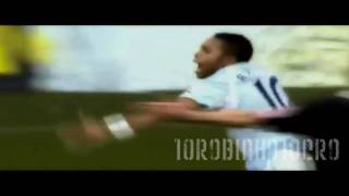 Robinho Manchester City promoseason 20092010 Robinho to AC Milan [upl. by Rebor]