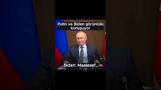 Putinin Biden ile Görüşmesi shorts putin biden putin biden [upl. by Sesom591]